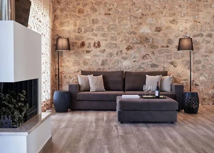 Luxury Rhodes Anissa Sea View Private Swimming Pool 빌라 *