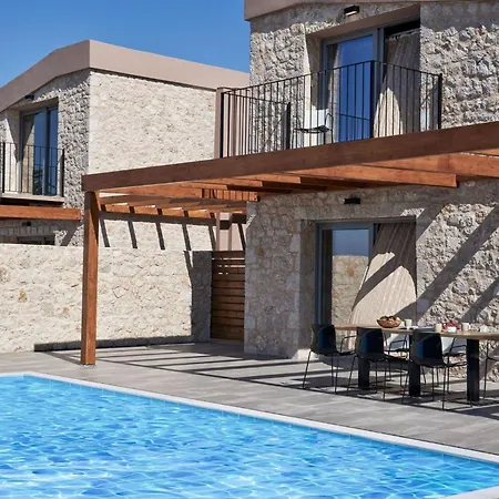 Luxury Rhodes Anissa Sea View Private Swimming Pool 4 Bedrooms Kalithea *