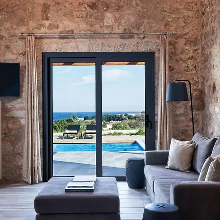 Luxury Rhodes Anissa Sea View Private Swimming Pool Willa