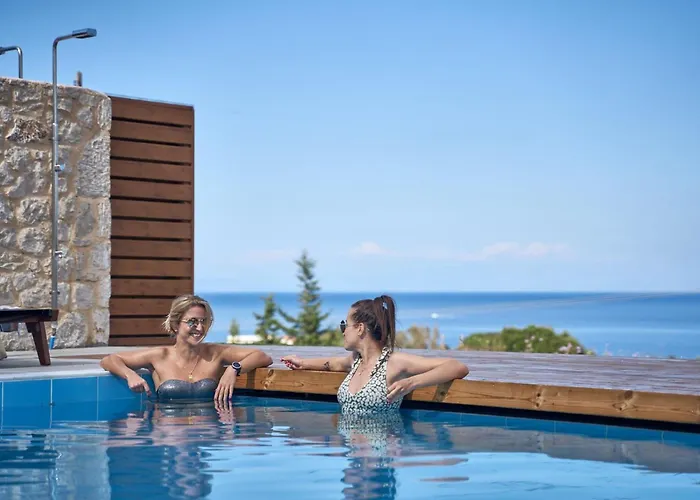 Luxury Rhodes Anissa Sea View Private Swimming Pool Rhodes City