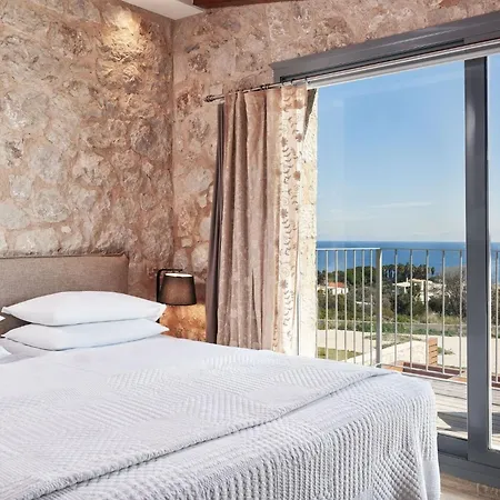 Luxury Rhodes Anissa Sea View Private Swimming Pool Villa Rhodes City